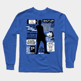 Doctor Who - 12th Doctor Quotes Long Sleeve T-Shirt